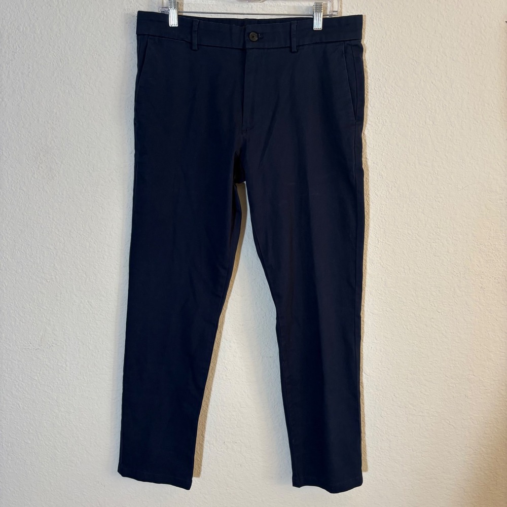 Banana Republic Chino Pants Mens 34x32 Navy Blue NWT